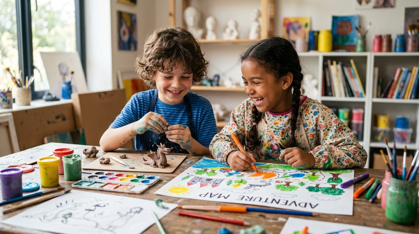 Kind oefent met zelfvertrouwen opbouwen kinderen speelgoed thuis - DotasToys blog
