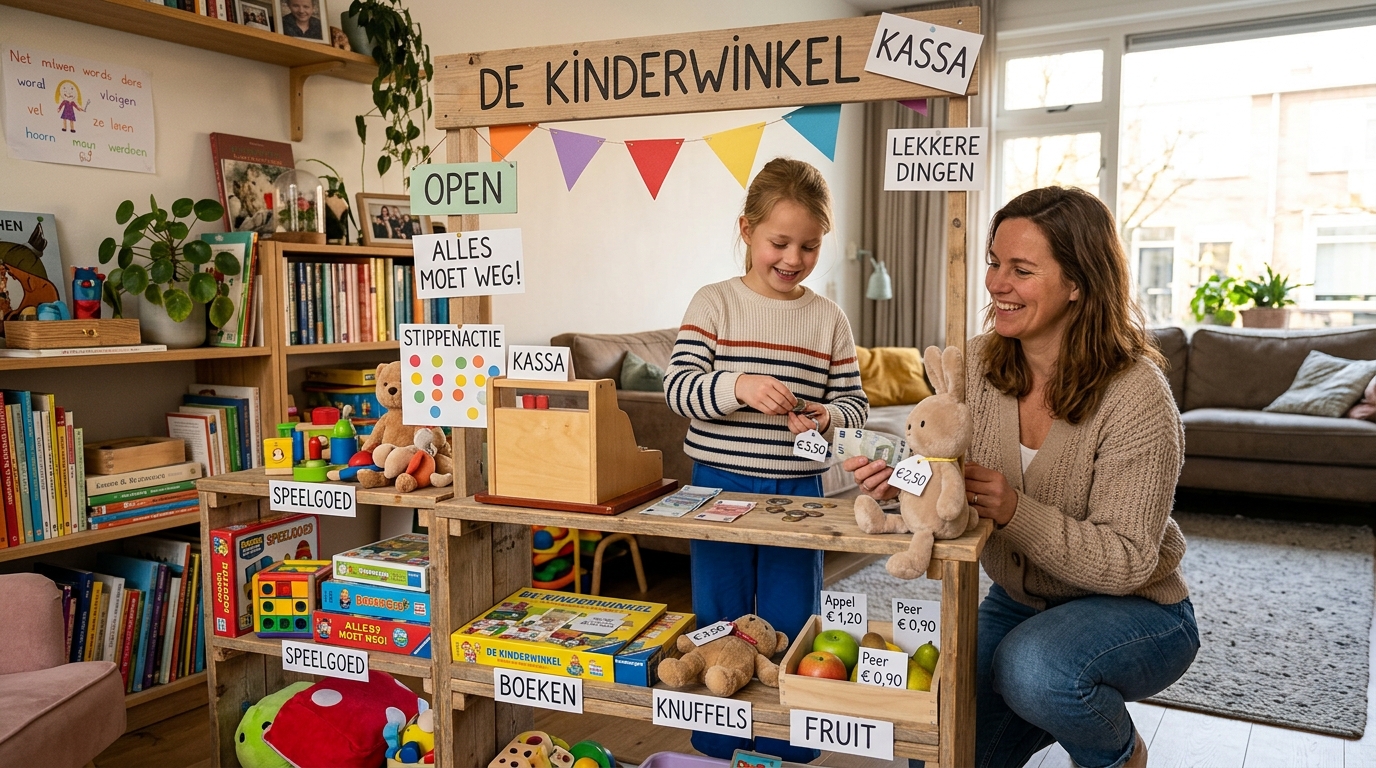 Kind oefent met rekenspellen thuis oefenen 8 jaar thuis - DotasToys blog