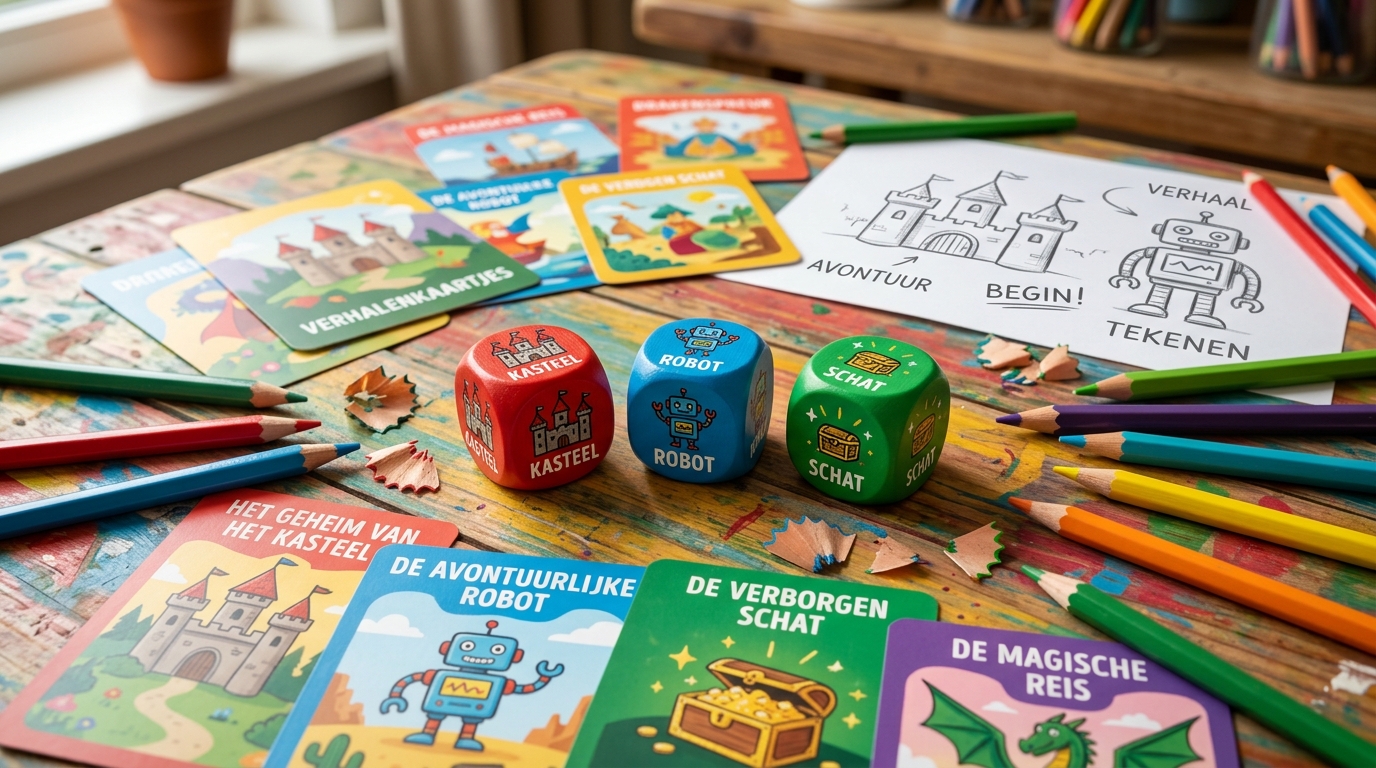 verhalen vertellen spelletjes 6 jaar - praktische tips voor ouders | DotasToys