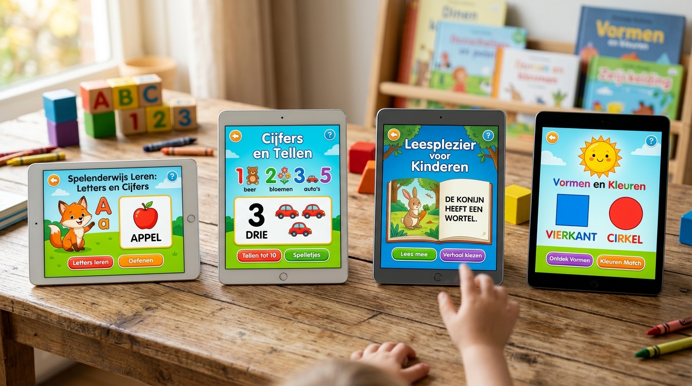 educatieve apps kinderen 5 jaar - praktische tips voor ouders | DotasToys