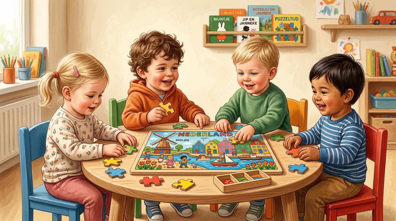 Ouder helpt kind met samenwerken spelletjes peuters 4 jaar - spelend leren samenwerken spelletjes peuters 4 jaar - praktische tips voor ouders | DotasToys