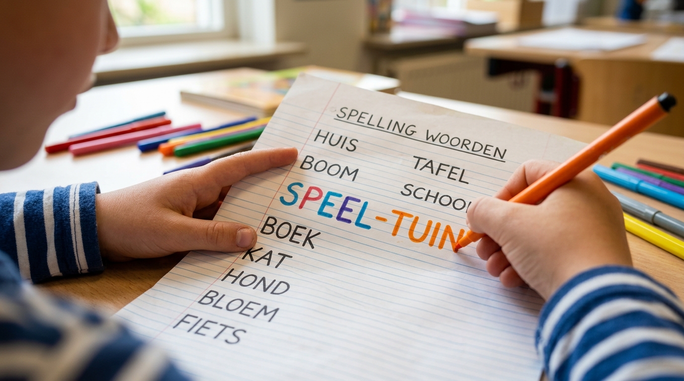 spelling oefenen 8 jarige thuis - praktische tips voor ouders | DotasToys