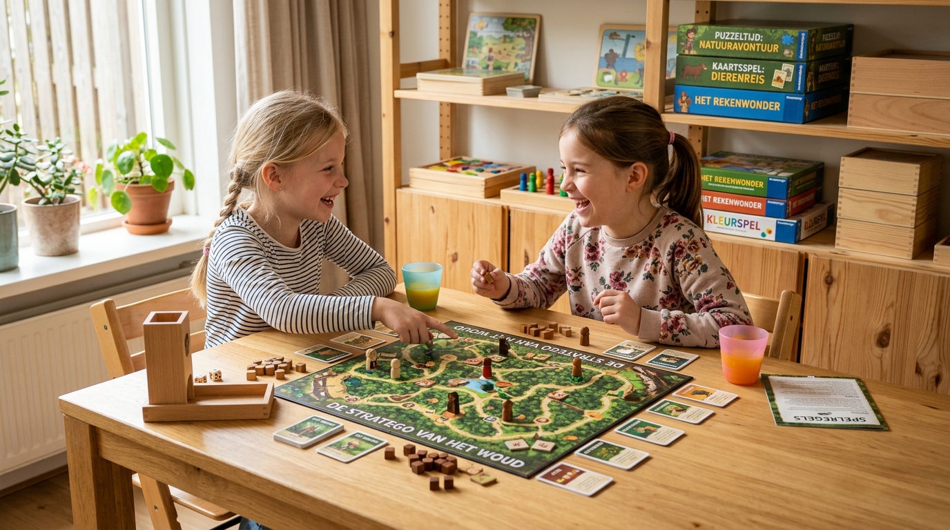 Kind oefent met speelgoed 8 jaar meisje educatief thuis - DotasToys blog