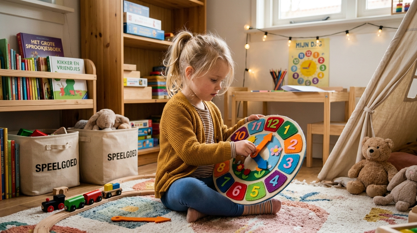 Kind oefent met verjaardagscadeau 6 jaar meisje ideeën thuis - DotasToys blog