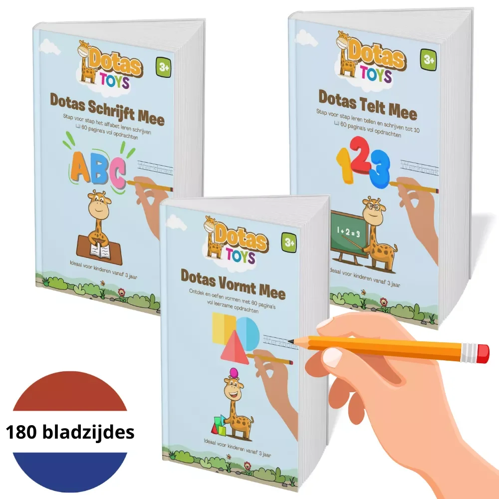 DotasToys Schrijfbundel voor Kleuters
